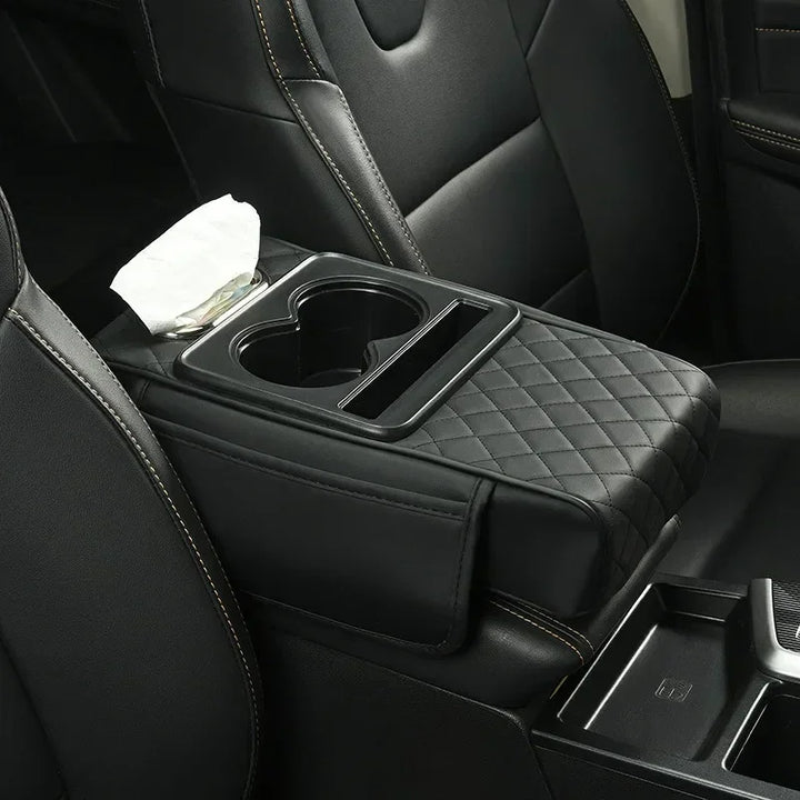 BowLift | Console Craft Multi-Pocket Car Armrest Pad