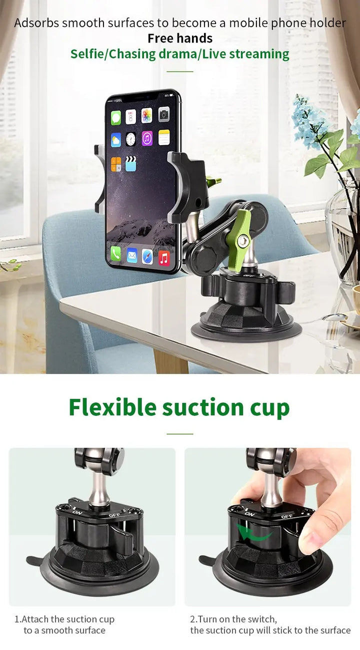 BowLift | Car Rotatable Suction Grip Phone Holder