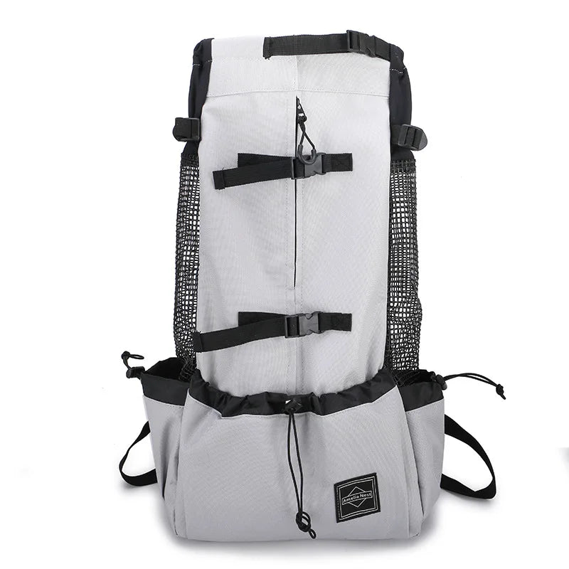 Dog backpack for outdoor & travel breathable Bowlift