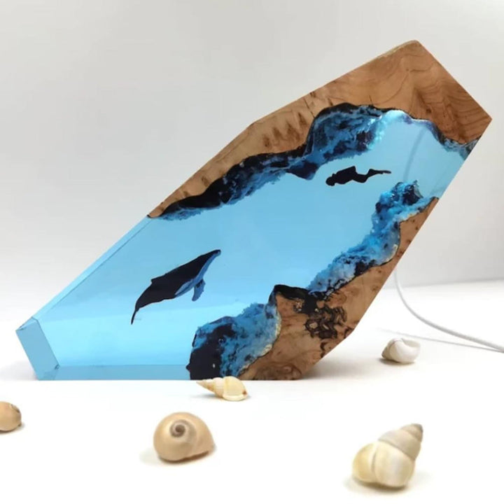 BowLift | Deep Sea Adventure Resin Diver Lamp Decor