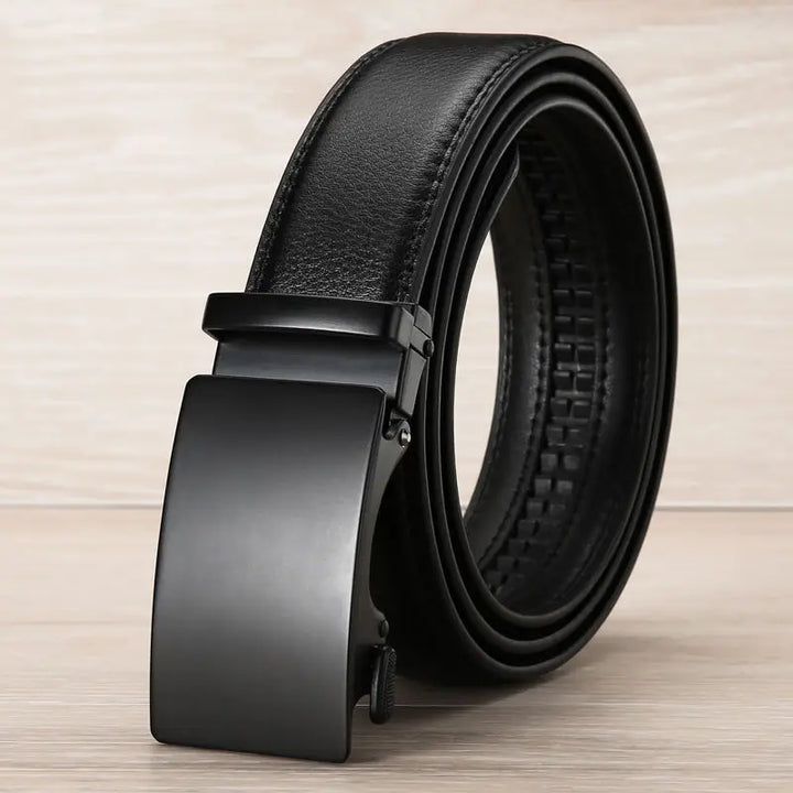 EliteBoucle - Luxury Adjustable Belt Black/Brown Bowlift