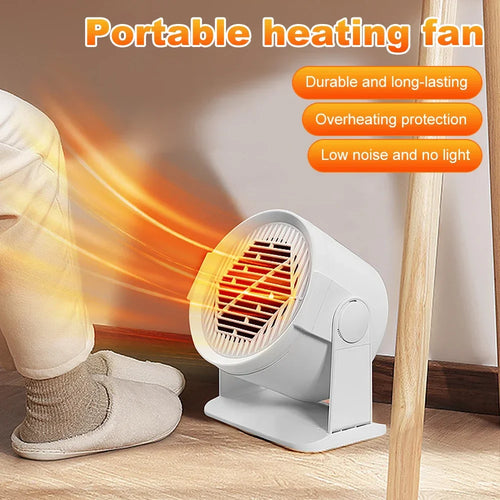 BowLift | Portable Electric Desk Heater with Warm Air Fan and Foot Warmer for Home and Office