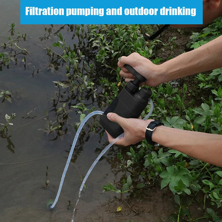 AquaSure - Hoogwaardig Outdoor Waterfilter voor Schoon Drinkwater Bowlift
