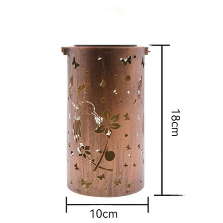 Solar Hummingbird Hollow Lantern Light