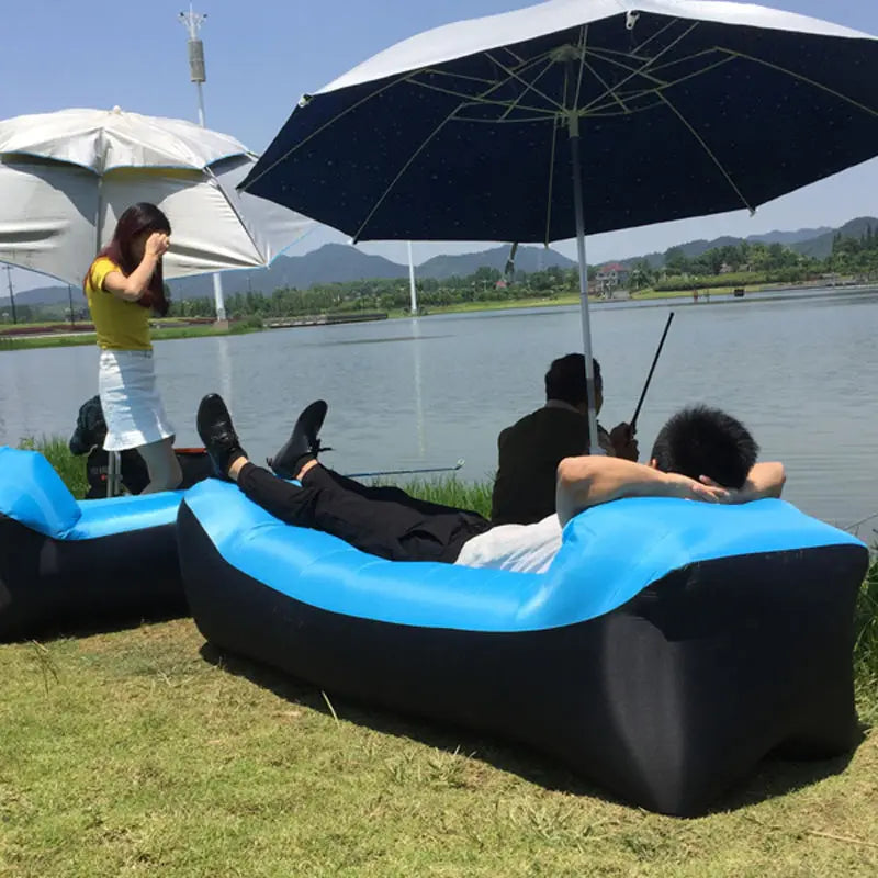 BowLift | Portable Inflatable Outdoor Air Sofa Bed Lounger
