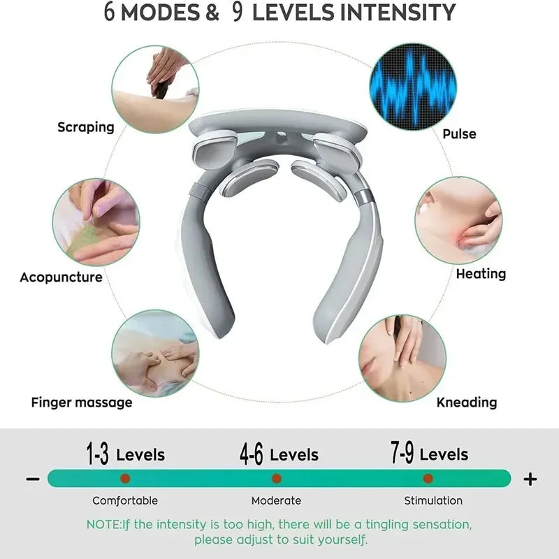 BowLift | Intelligent Electric Heating Pulse Neck Massager