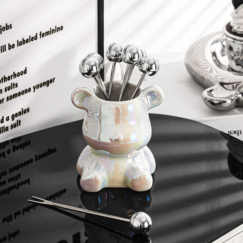 BowLift | Nordic Tiny Bear Food Fruit Holder