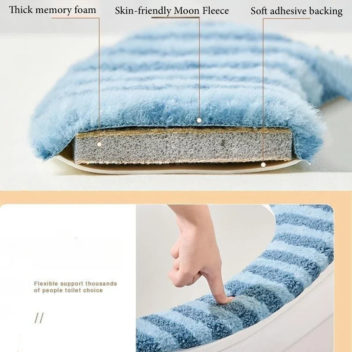 BowLift | Warm Seat Deluxe Toilet Seat Cover Pad