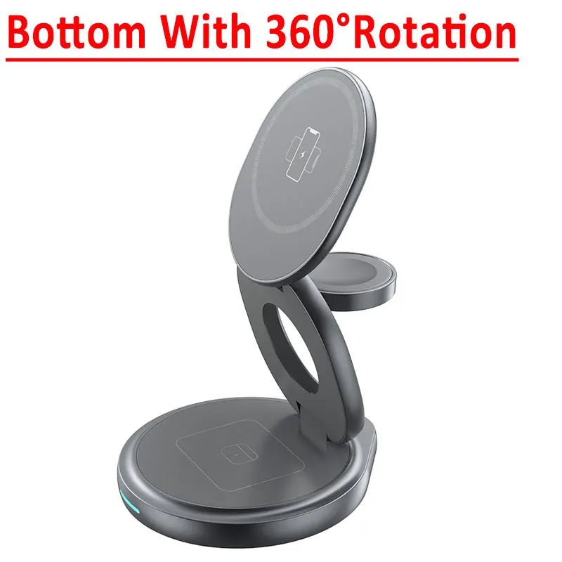 BowLift | 3 in 1 Foldable Magnetic Wireless Charger