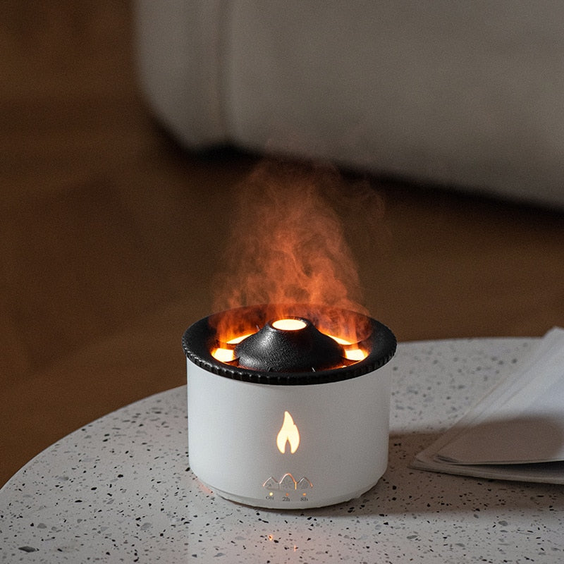 BowLift | Volcanic Flame Air Humidifier Night Lamp