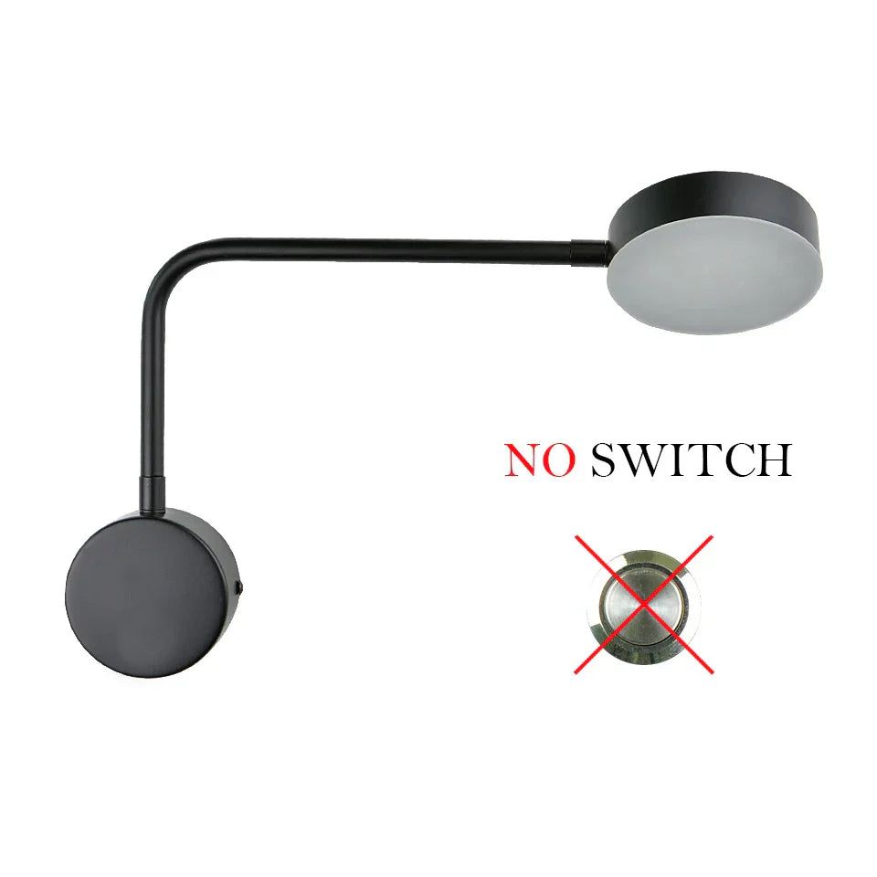 NordicGlow - Adjustable LED Wall Lamp for Modern Interior Bowlift