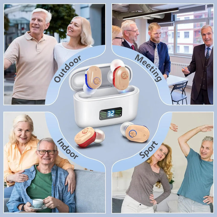 BowLift | Wireless Mini Hearing Aid with Noise Reduction – HearMax