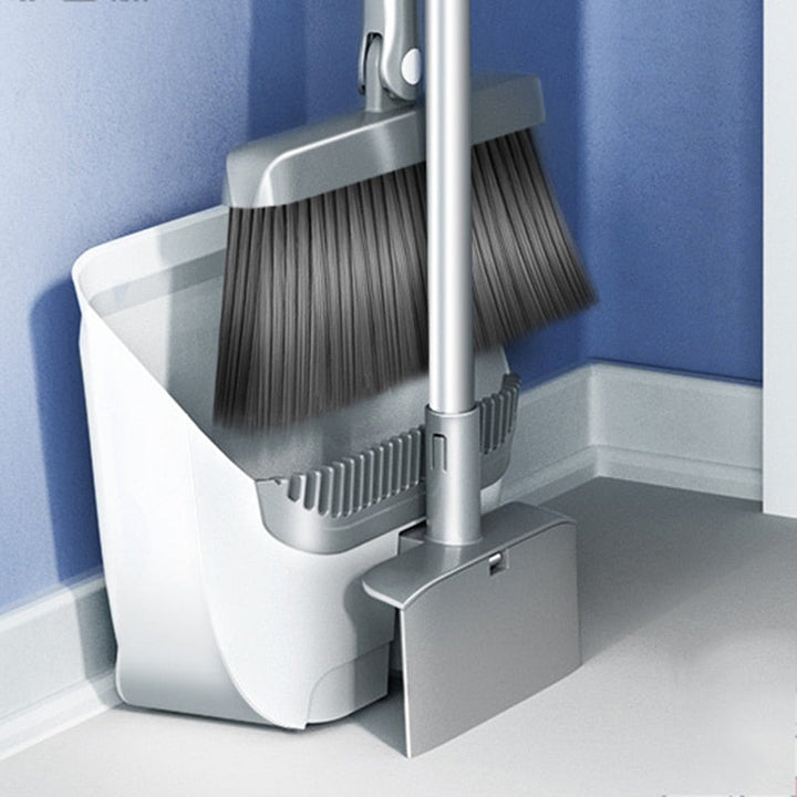 BowLift | Creative Self-Cleaning Foldable Dustpan Broom