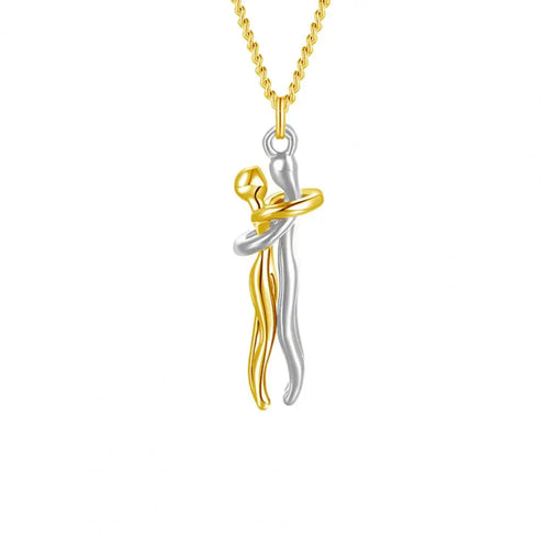BowLift | Love Forever Hug Cute Couple Necklace