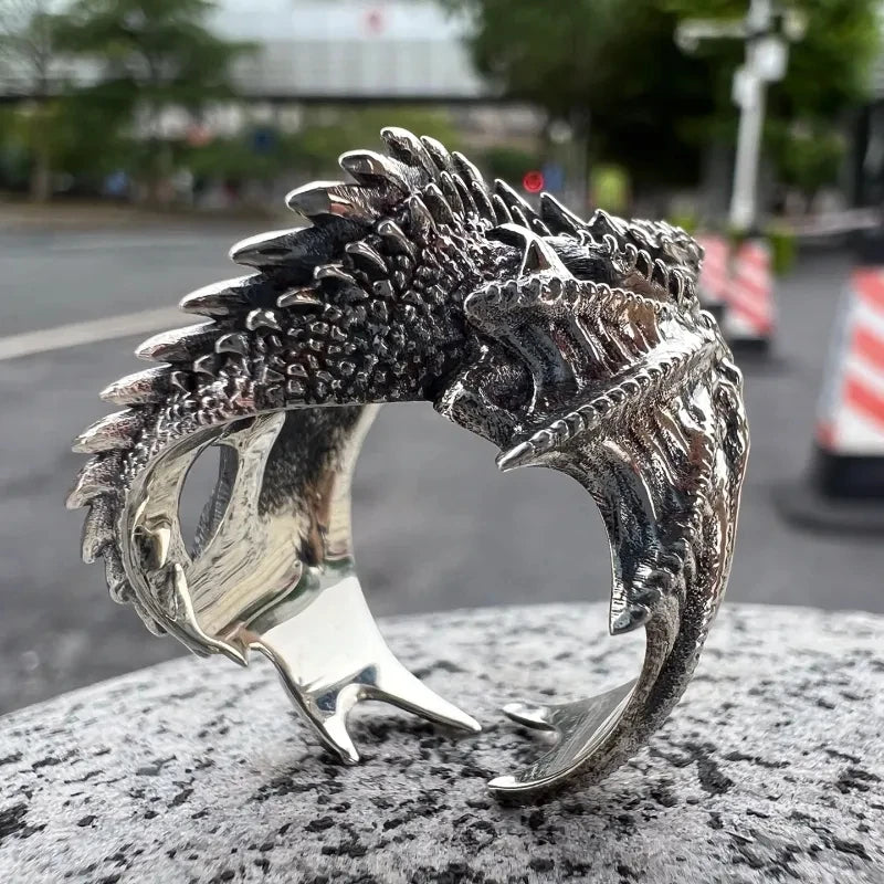 BowLift | Majestic Dragon Wing Open Ring
