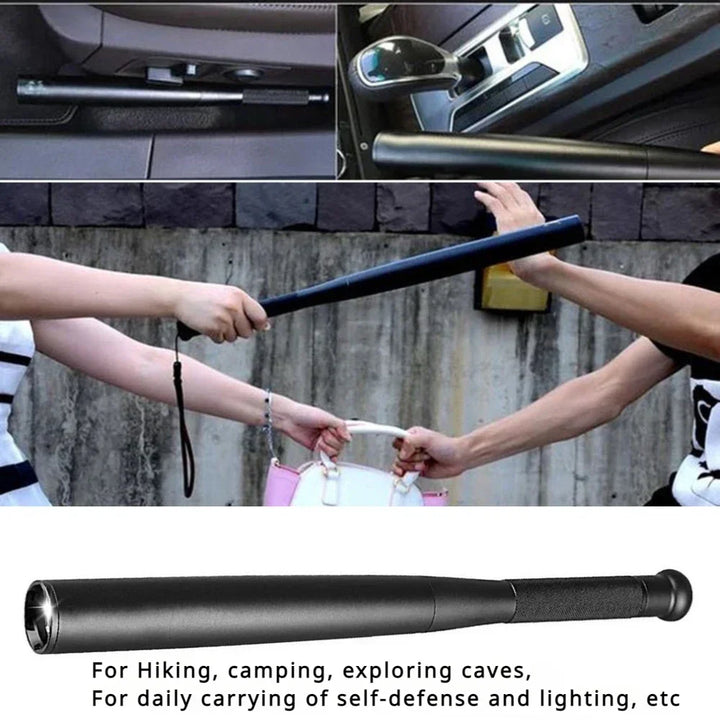 BowLift | Tactical Aluminium Alloy Flashlight Self Defense Telescopic Stick