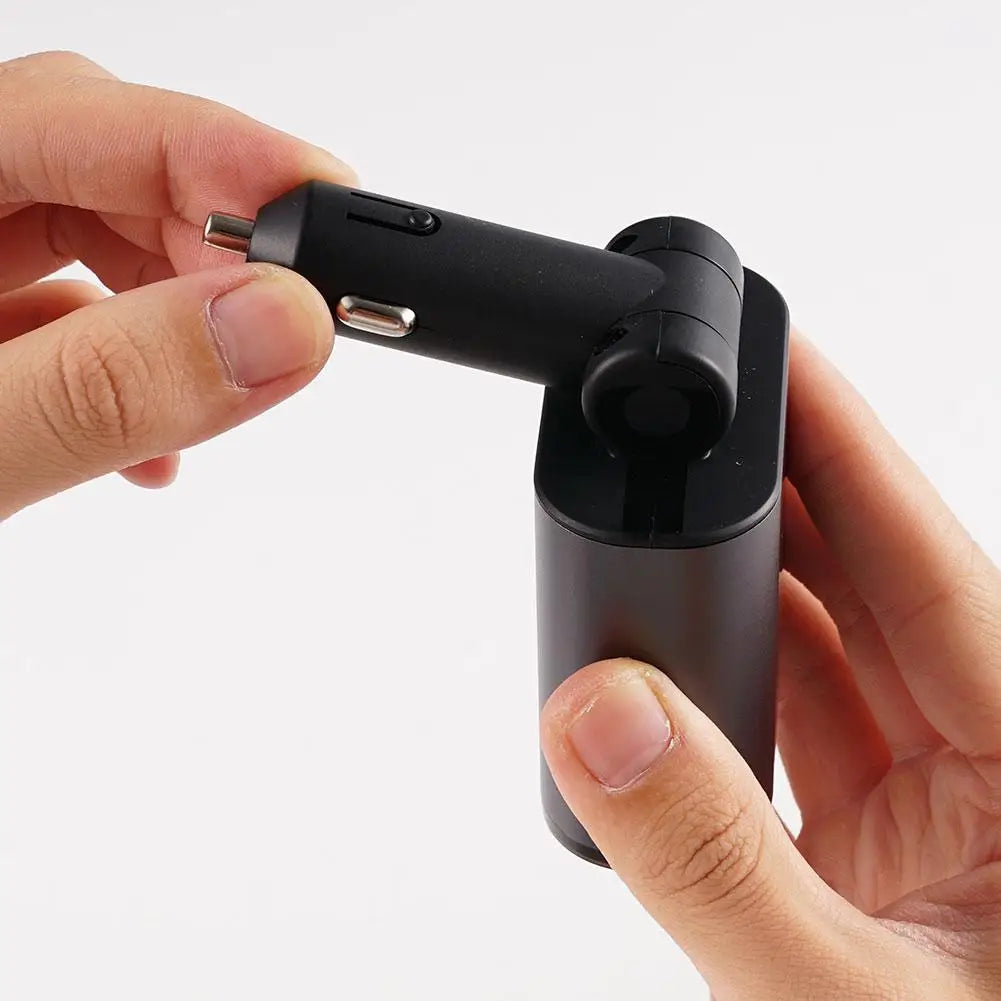BowLift | 4in1 Retractable Fast Charging Car Lighter Charger