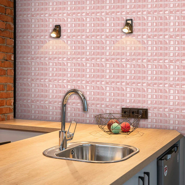 DecoMosaic 3D Mosaic Wall Tile Stickers Bowlift