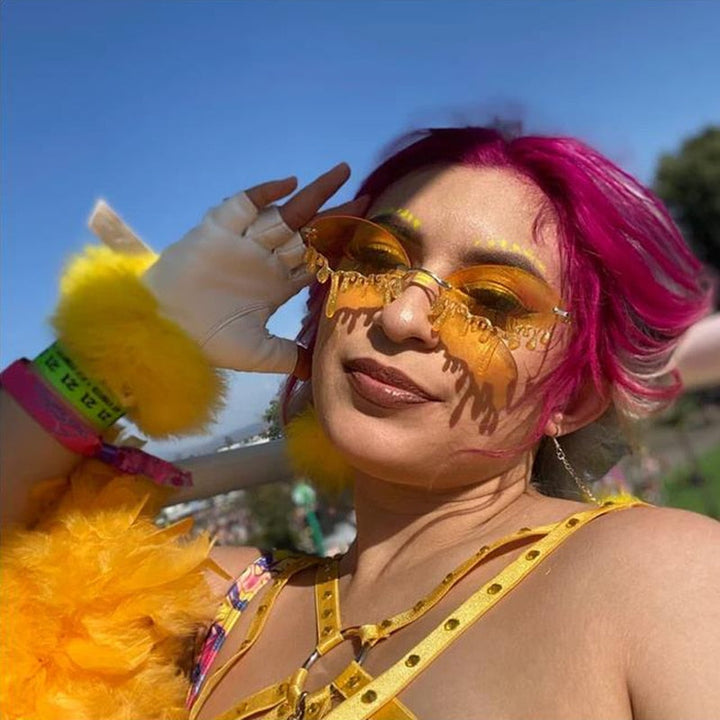 Cry me a Glitter' Sunglasses | Let the festival season begin! | Bowlift