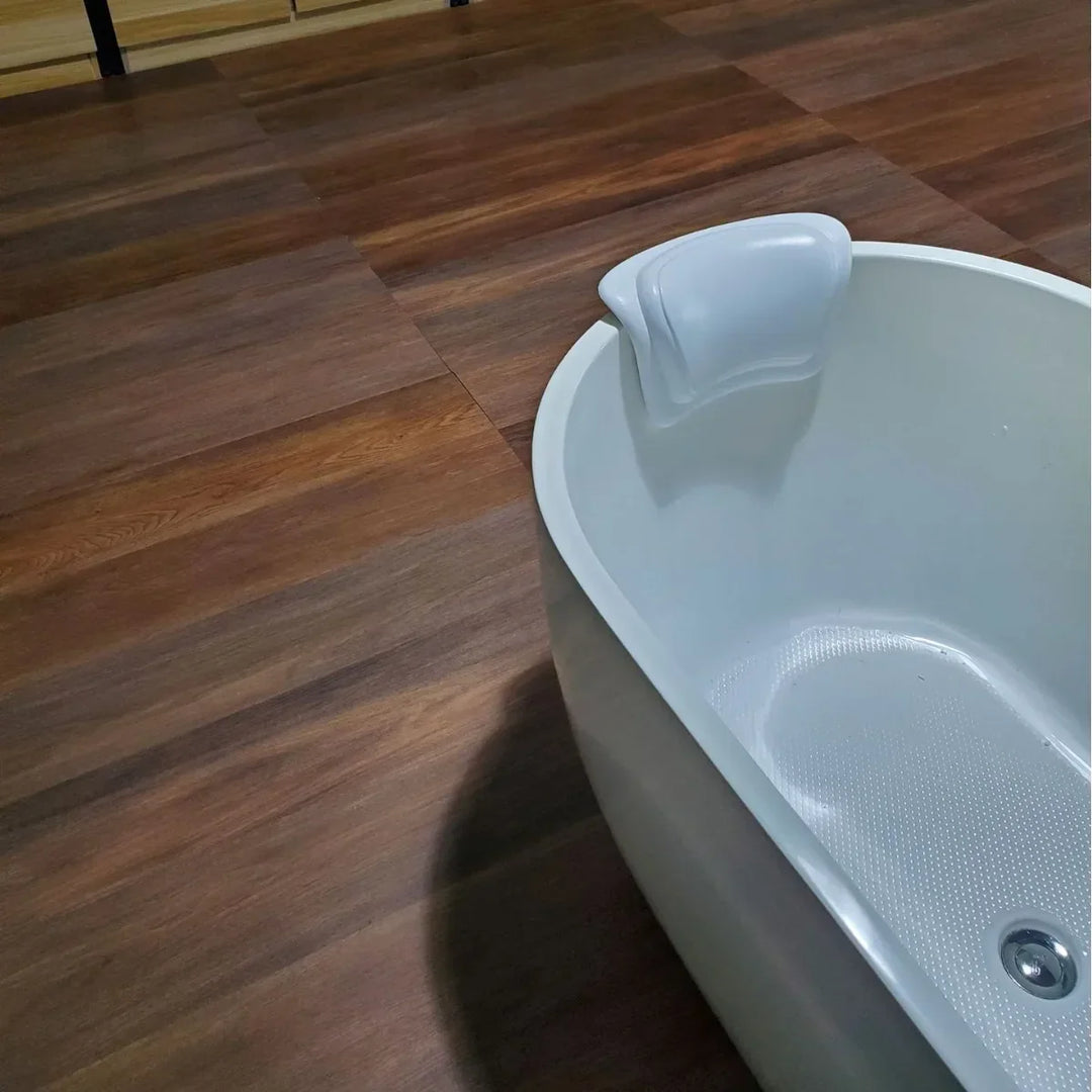 HydroLuxe Non-Slip Bath Cushion with Silicone Foam & PU Cover Bowlift