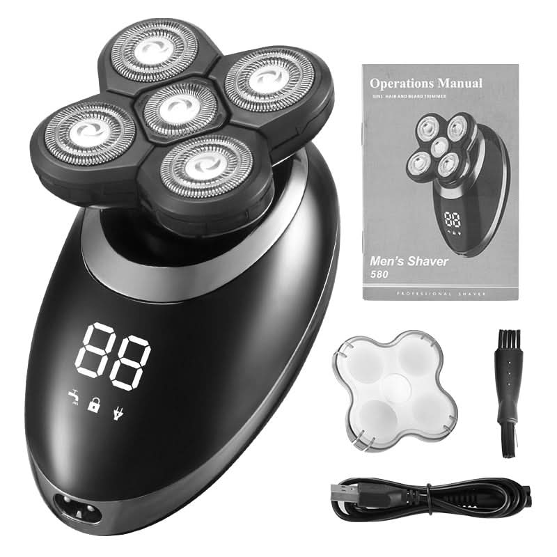 BowLift | Waterproof Electric Men’s Shaver with 5 Heads