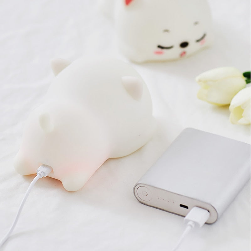 BowLift | Mini Cat LED Touch Sensor Night Lamp