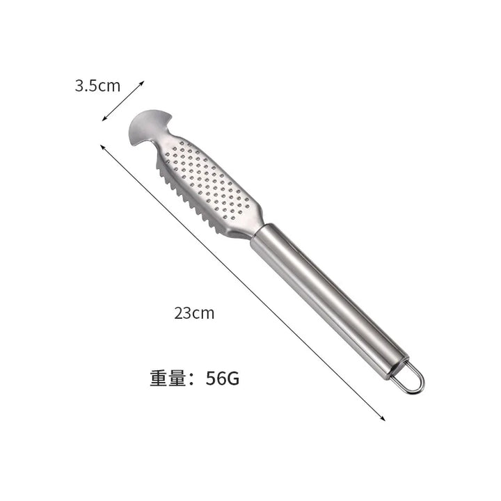 BowLift | Ginger Grind Stainless Fish Scraper Tool