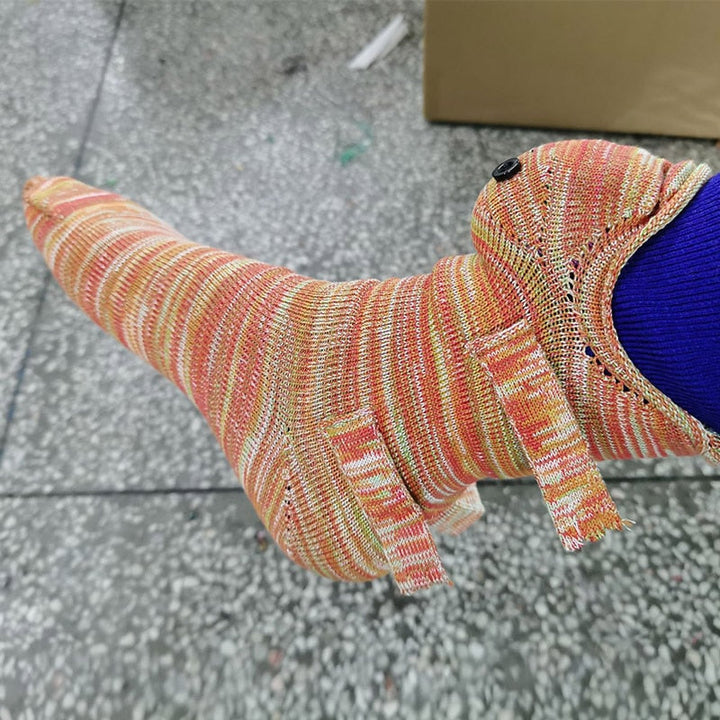 BowLift | Crocodile Bite Knitted Socks