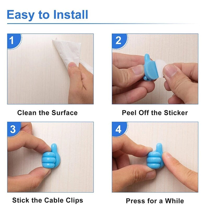 BowLift | Thumbs-up Multifunctional Sticky Wall Hook