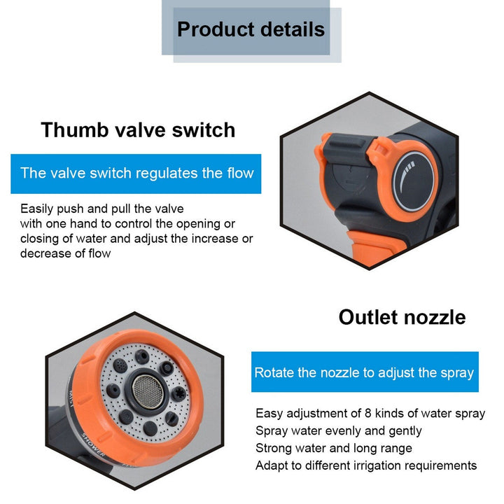 BowLift | 8-Mode Adjustable Garden Pro Water Gun