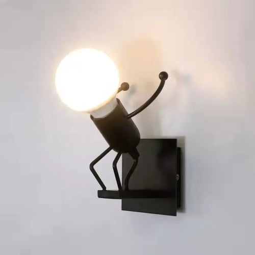 RobotLume – Trendy LED Wall Lamp for Kids Bowlift