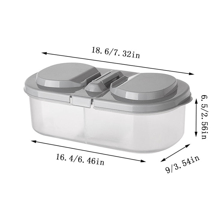 BowLift | Double Compartment Sealed Storage Fresh Box