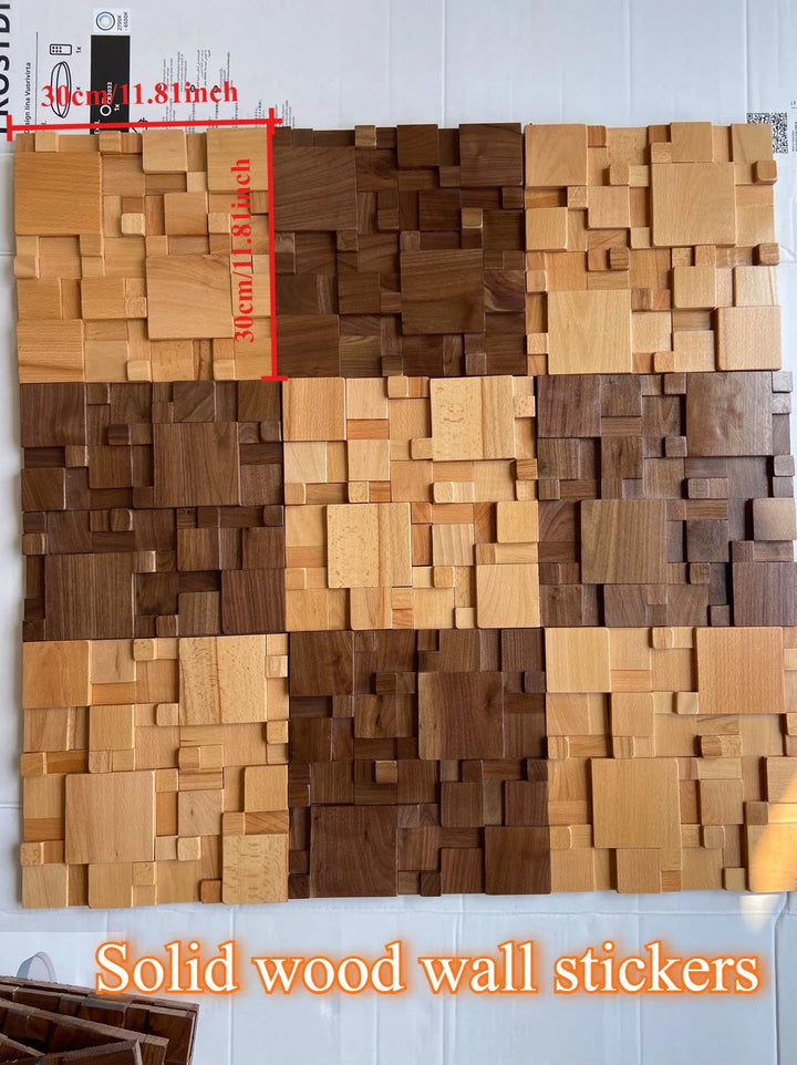 BowLift | Mosaic Wall Panels Solid Wood and Sound-Absorbing Decor