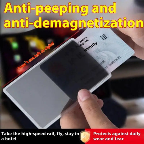 BowLift | Anti-peep Privacy Protective Card Holder