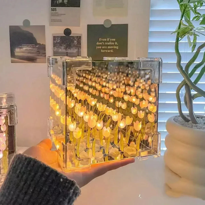 BowLift | 3D Tulip DIY Flower Cube Night Lamp