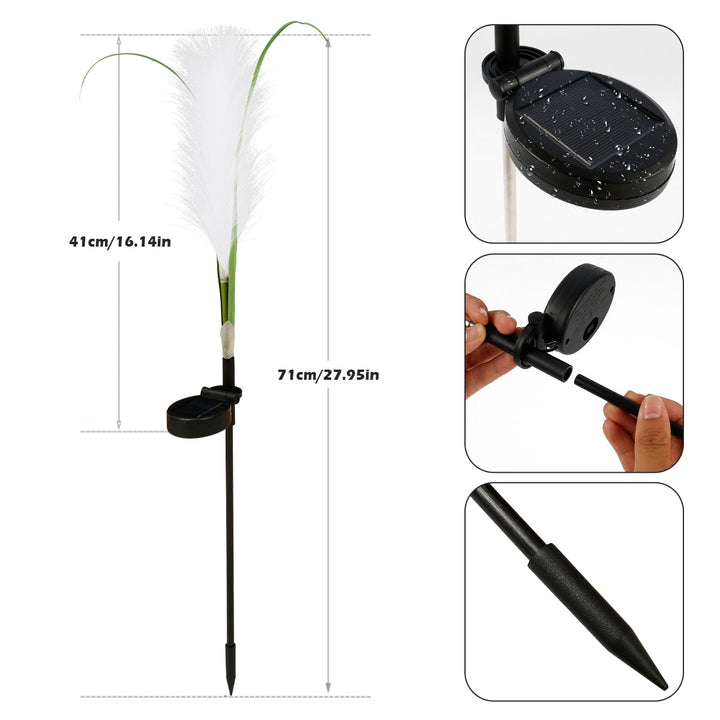 BowLift | Outdoor Solar Waterproof Reed Garden Lights