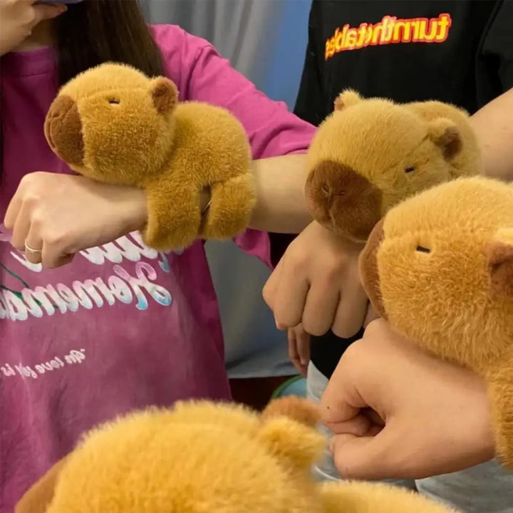 BowLift | Cuddly Capybara Cozy Wrap Sleeve Plush Band