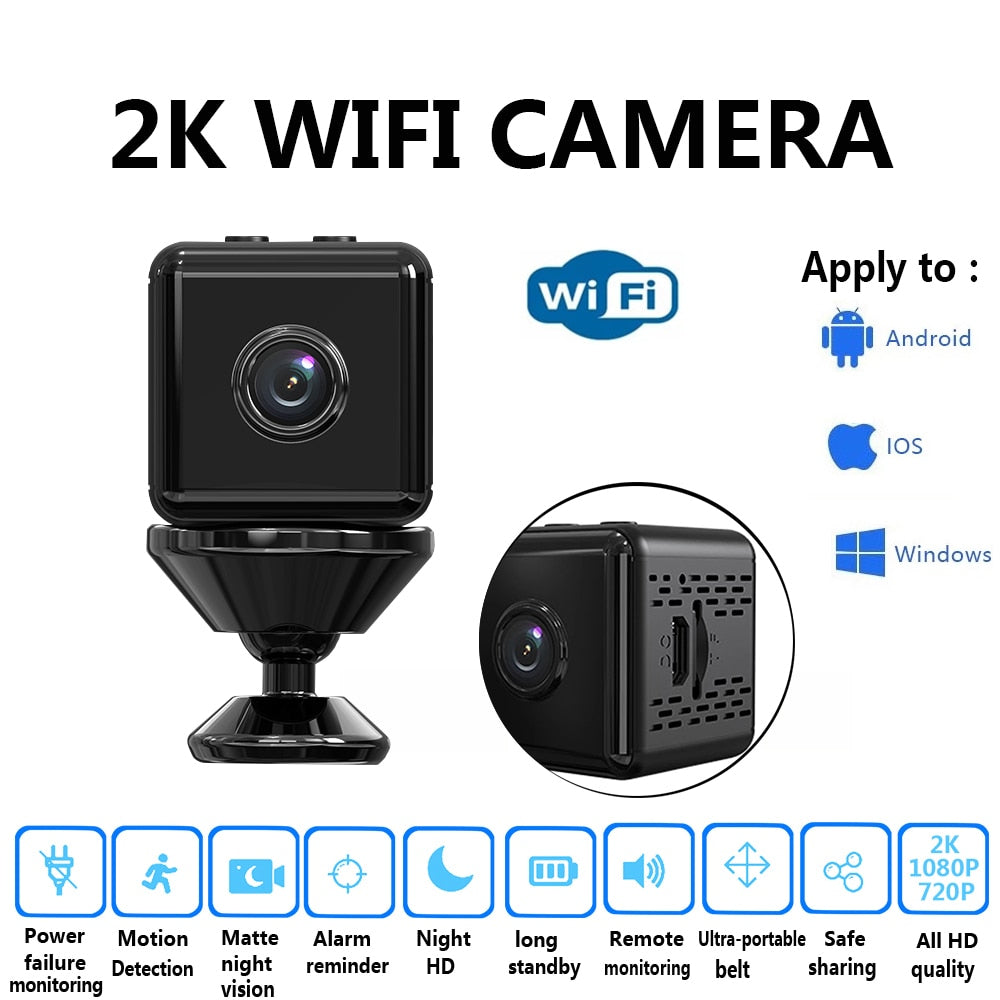 BowLift | Mini HD Motion Detection Wifi Camera