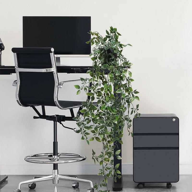 BowLift | VerduraLine Artificial Plant Hanging | Evergreen & Maintenance-Free | 90 cm Decoration | Fresh Natural Design