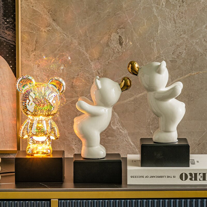 BowLift | LED Bear Fireworks Night Lamp