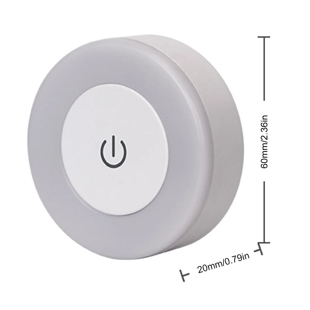 BowLift | LUMORA Touch LED Night Light | USB Rechargeable | Magnetic & Stepless Dimmable | Warm & Cold Light