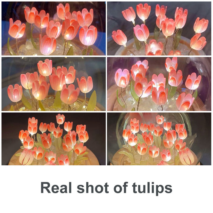 BowLift | Shiny Tulip Handmade Night Lamp