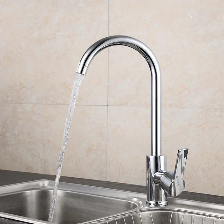 ShineFlow – Stylish Kitchen Faucet with Easy Control Bowlift