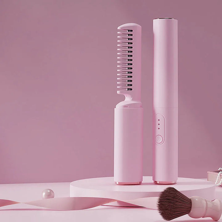 BowLift | Wireless Anti-Burn Portable Hair Styler Comb