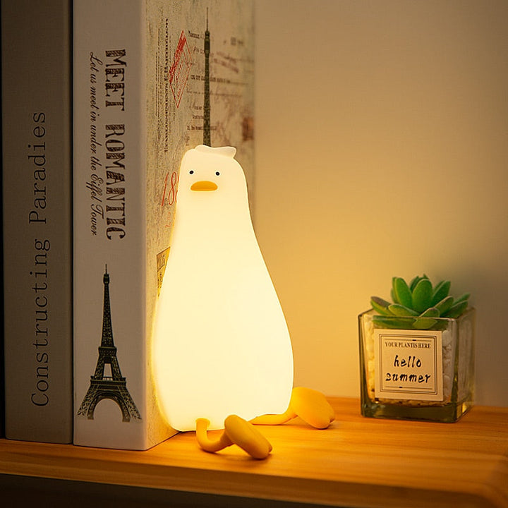 BowLift | Lazy Flat Duck Atmosphere Night Lamp