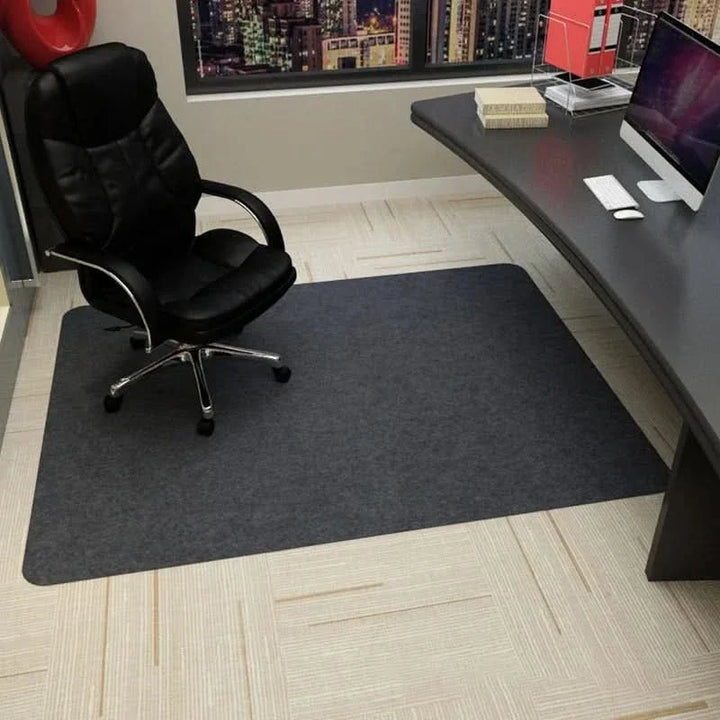 BowLift | 90x120cm Office Chair Mat – Carpet Protector for Hard Floors