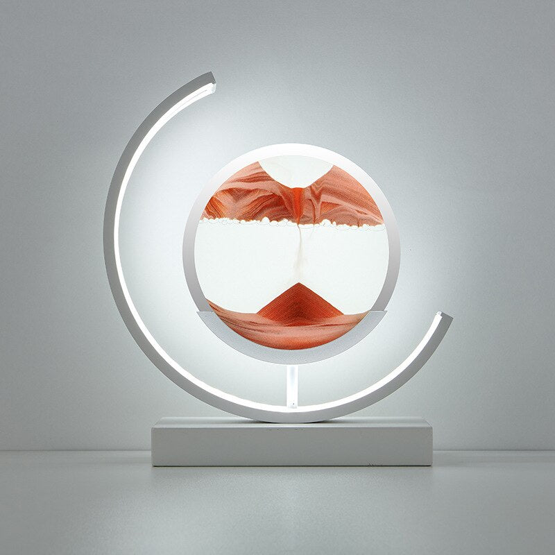 BowLift | LED Table Lamp with Moving Sand Landscape – SandLight