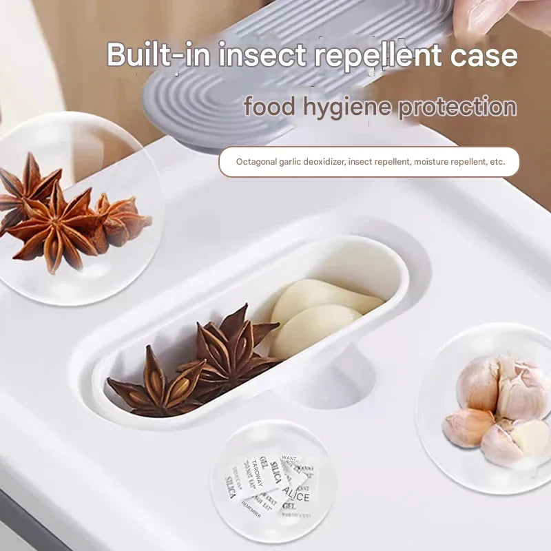 BowLift | Household Rice Storage Container Sealed Moisture & Insect Resistant – GrainGuard