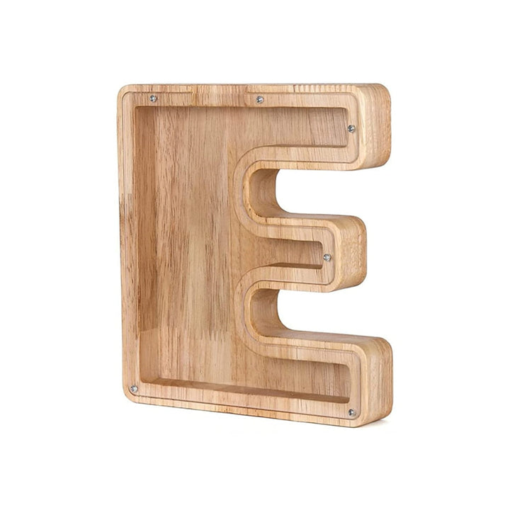 BowLift | Wooden Alphabet Piggy Bank - LetterSaver