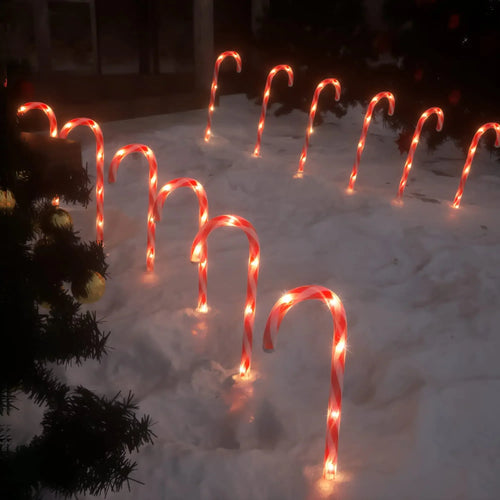 BowLift | CandyCaneLuxe | Waterproof LED Christmas lights